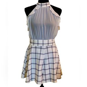 A'gaci Sleeveless Mesh Romper